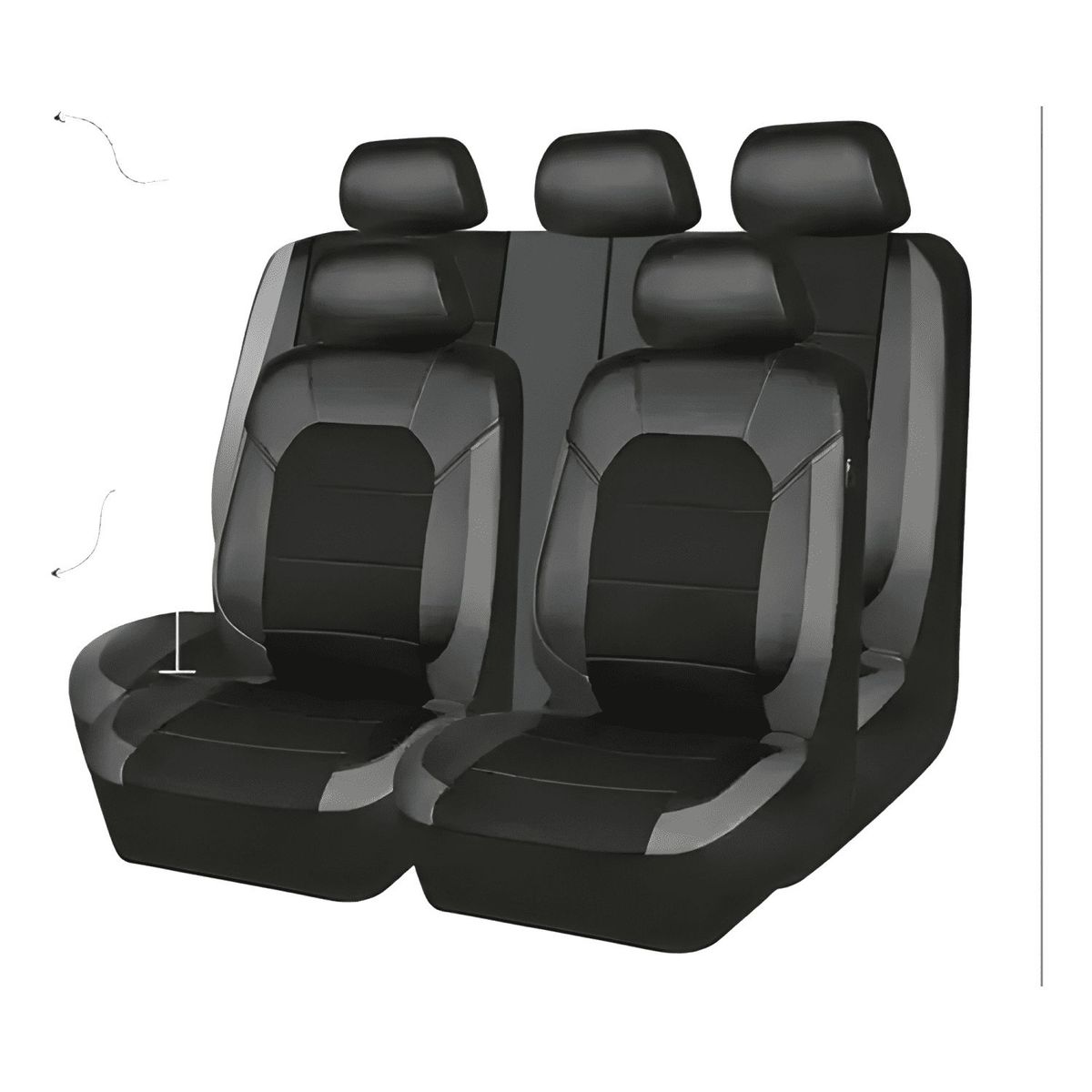 GENERICO - Kit Cubre Asiento corganizador Para MG Zx