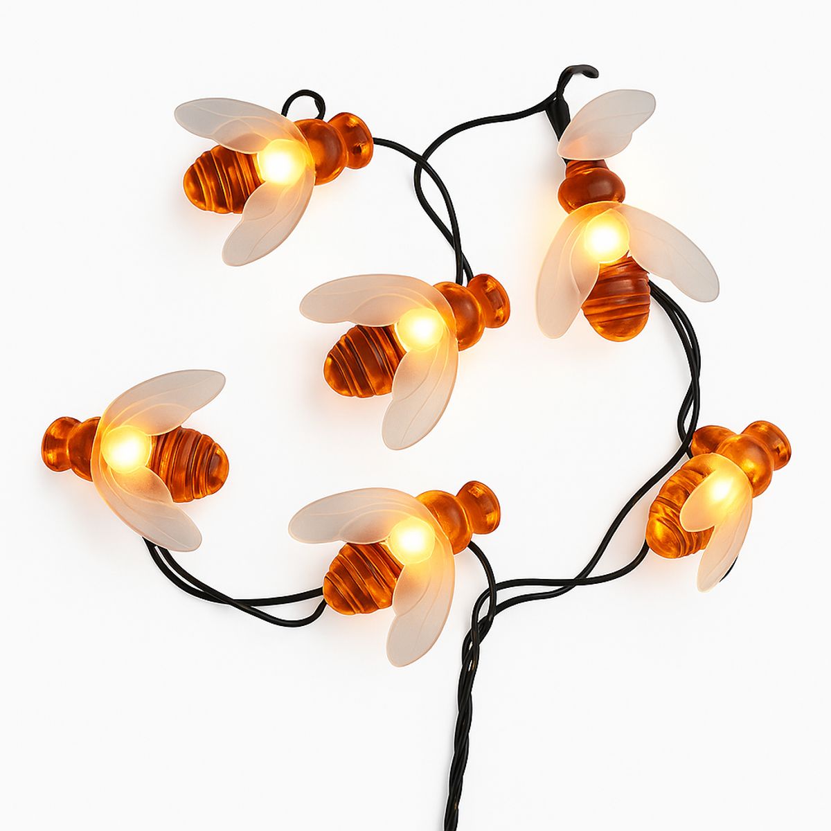OEM - Luces LED decorativas en forma de abeja - Solar