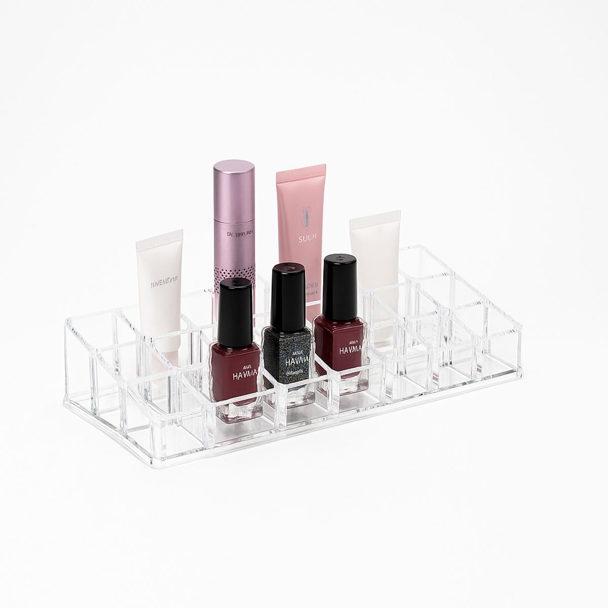 OEM - Organizador de Labiales Transparente - Ideal para tu Maquillaje