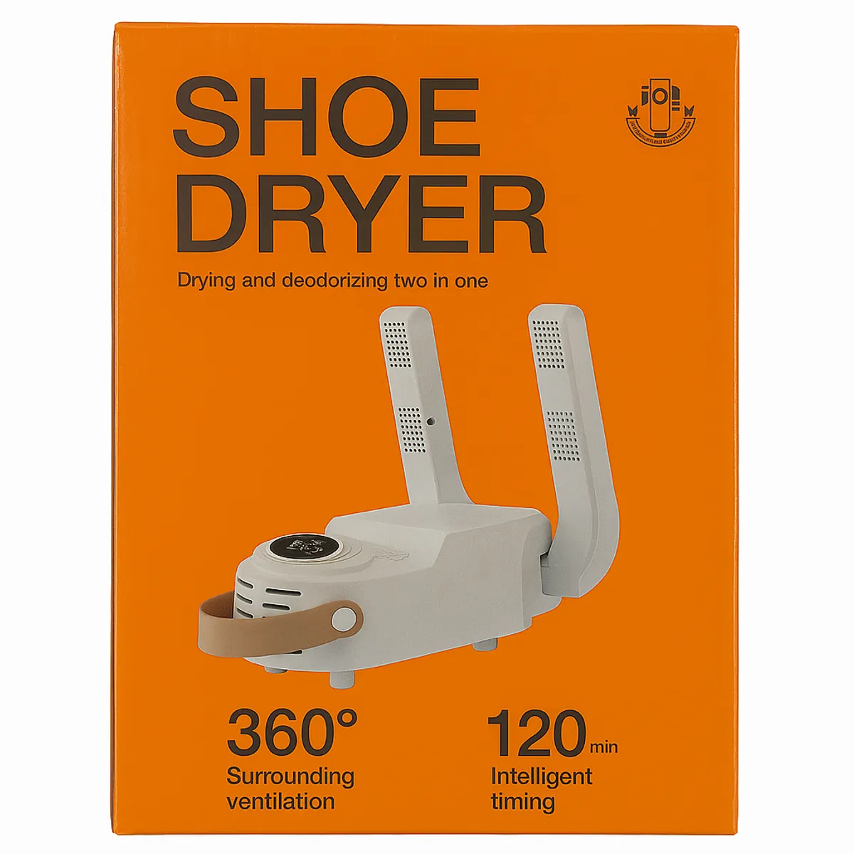 OEM - Secador de Zapatos con Ventilación 360° y Temporizador