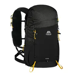 AONIJIE - Mochila de Senderismo Unisex 30L Negra