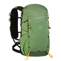 AONIJIE - Mochila de Senderismo Unisex 30L Verde Militar Resistente, Ligera y Expandible