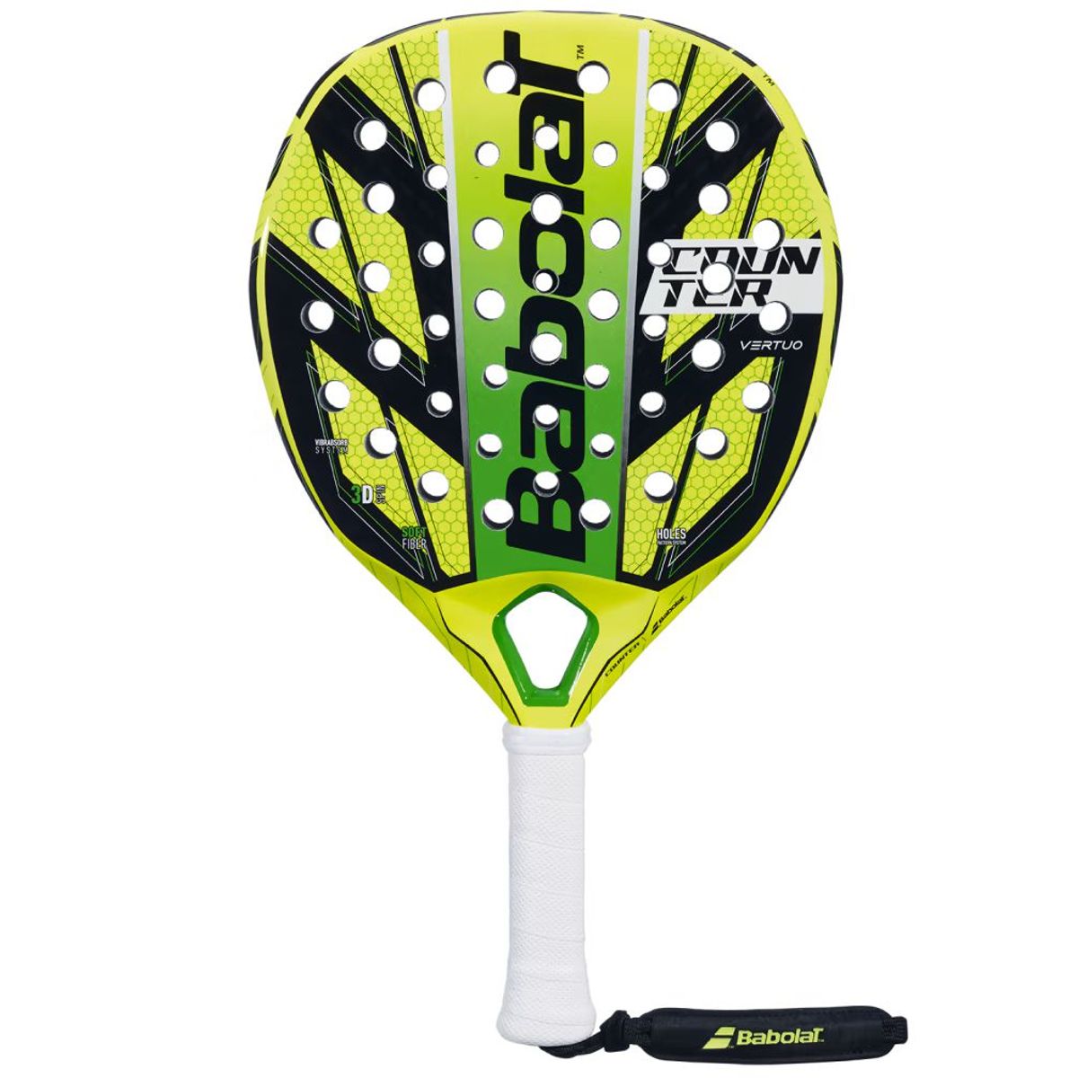 BABOLAT - COMBO PALA DE PADEL BABOLAT COUNTER VERTUO + TARRO COURT PADEL