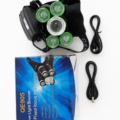 OEM - Linterna Frontal LED QE905 - Potente y Ligera