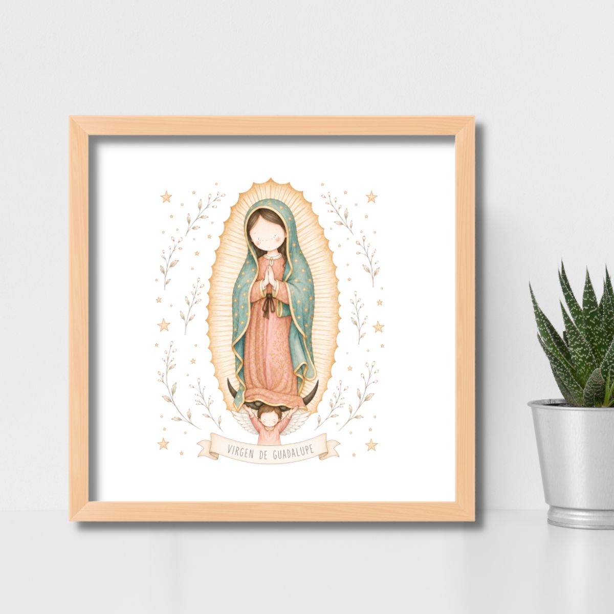 LAFANTINA - CUADRO RELIGIOSO BAUTIZO VIRGEN