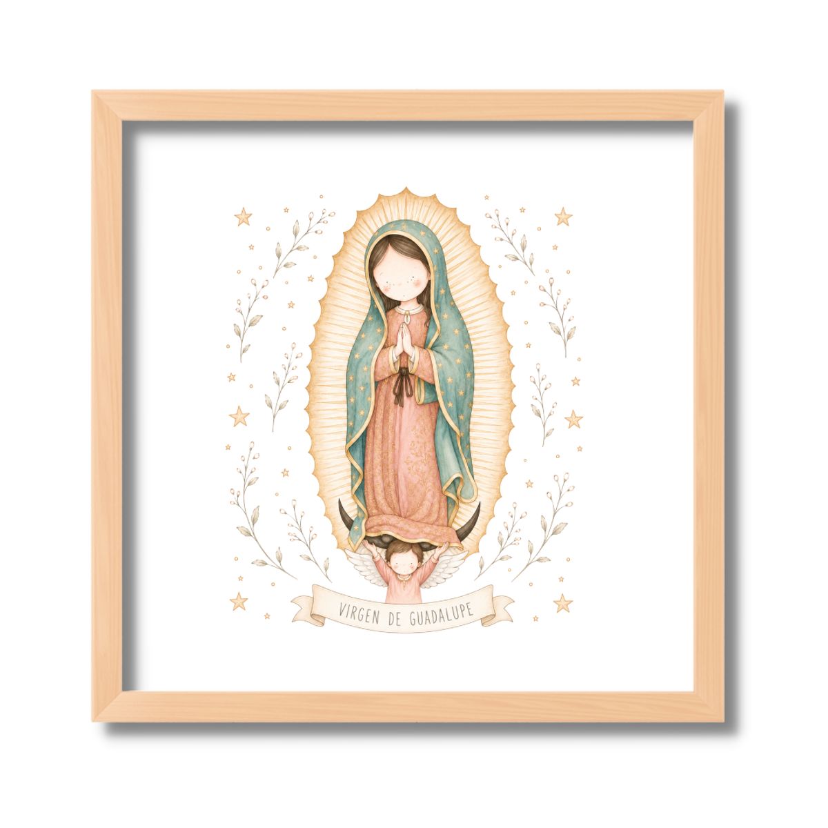LAFANTINA - CUADRO RELIGIOSO BAUTIZO VIRGEN