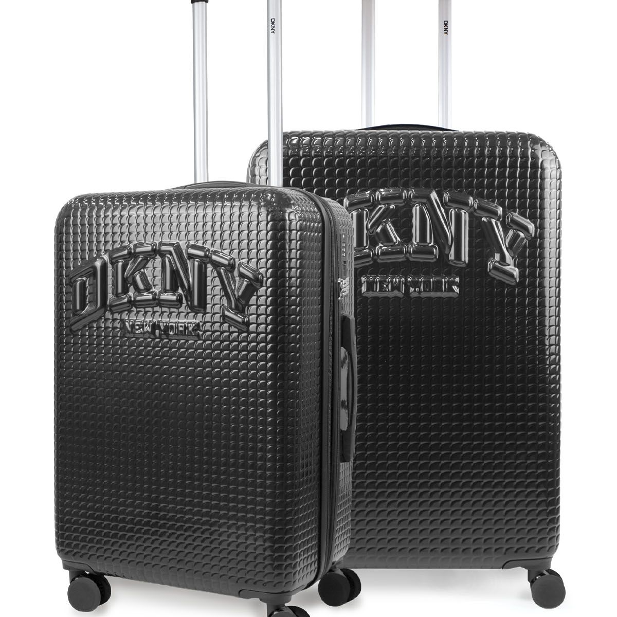 DKNY - Pack 2 Maletas Donna Karan Hot Town M 20k + L 23k negra DKNY