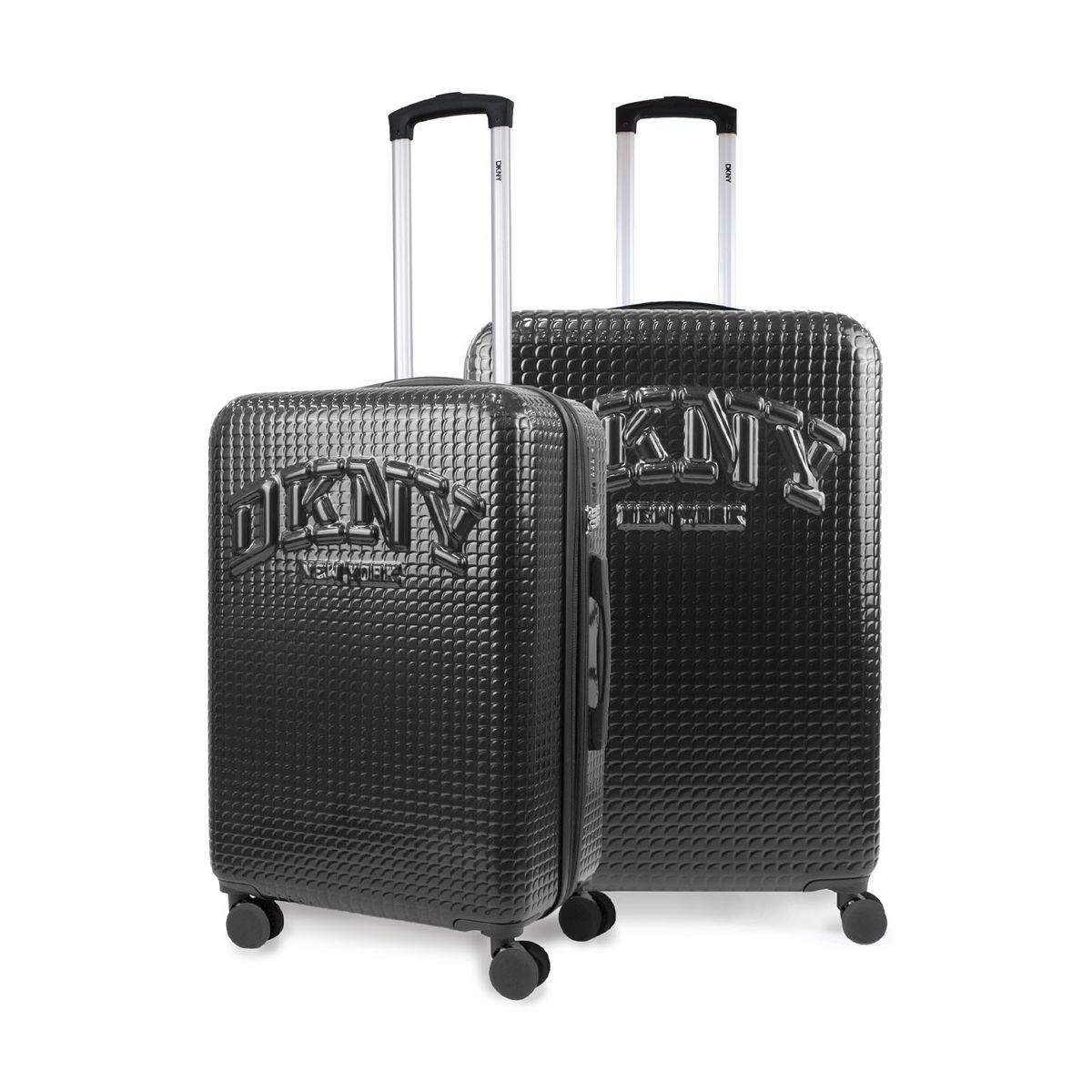 DKNY - Pack 2 Maletas Donna Karan Hot Town M 20k + L 23k negra DKNY