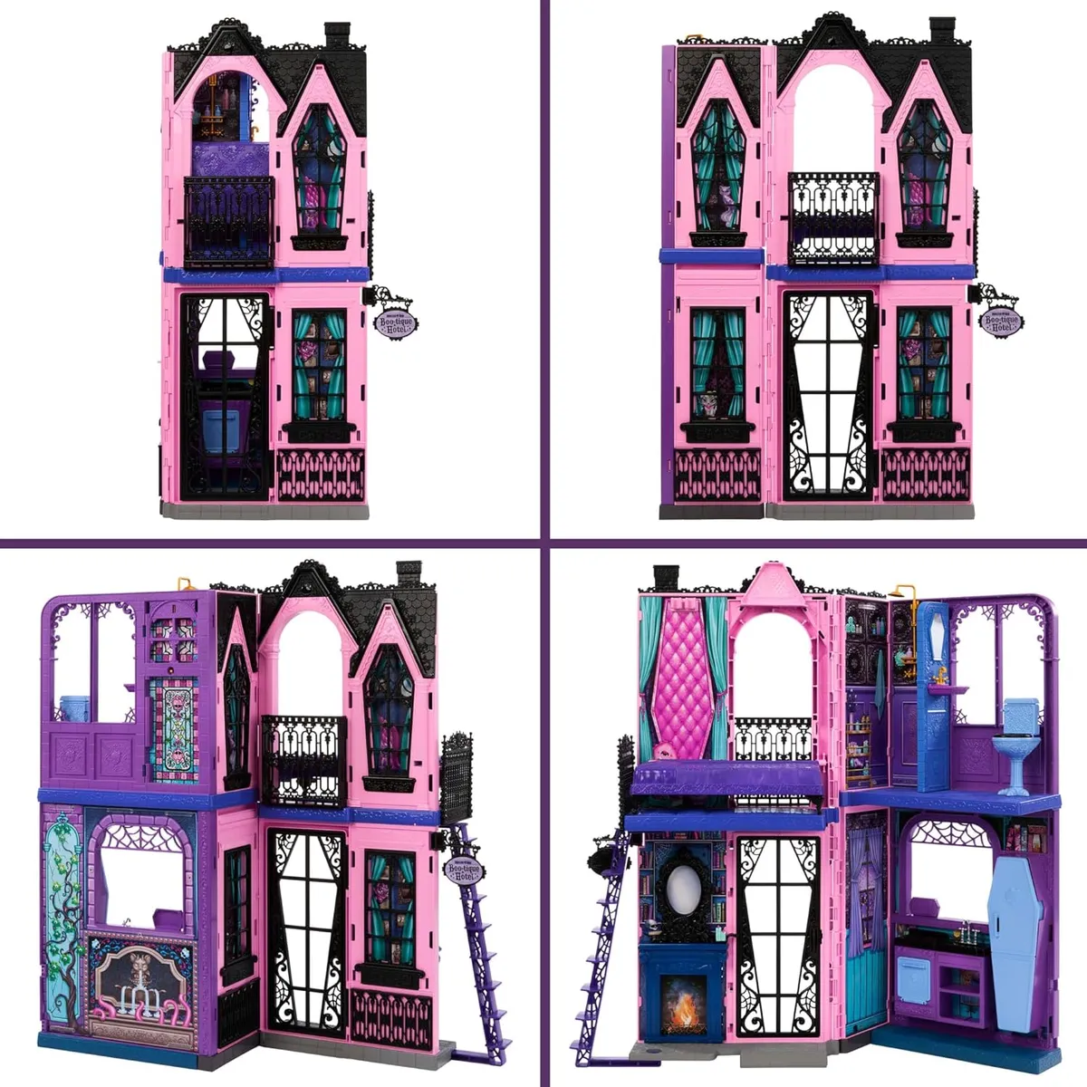 MONSTER HIGH - Casa Moster High Boo-tique Hotel Mattel JBF16