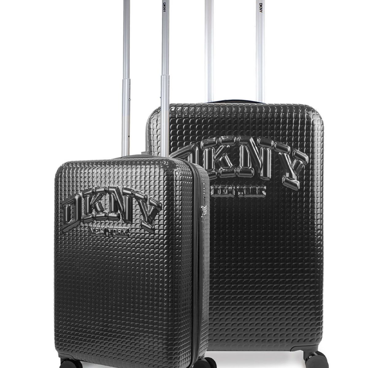 DKNY - Pack 2 Maletas Donna Karan Hot Town S 10k + M 20k negra DKNY
