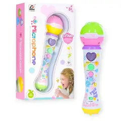 GENERICO - Micrófono Juguete Inalambrico Musical Interactivo Para Bebes Niños