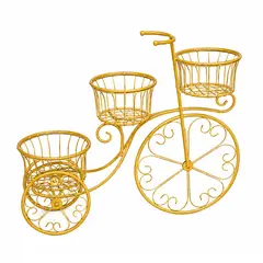 GENERICO - Portamacetas Decorativo Tipo Bicicleta Vintage