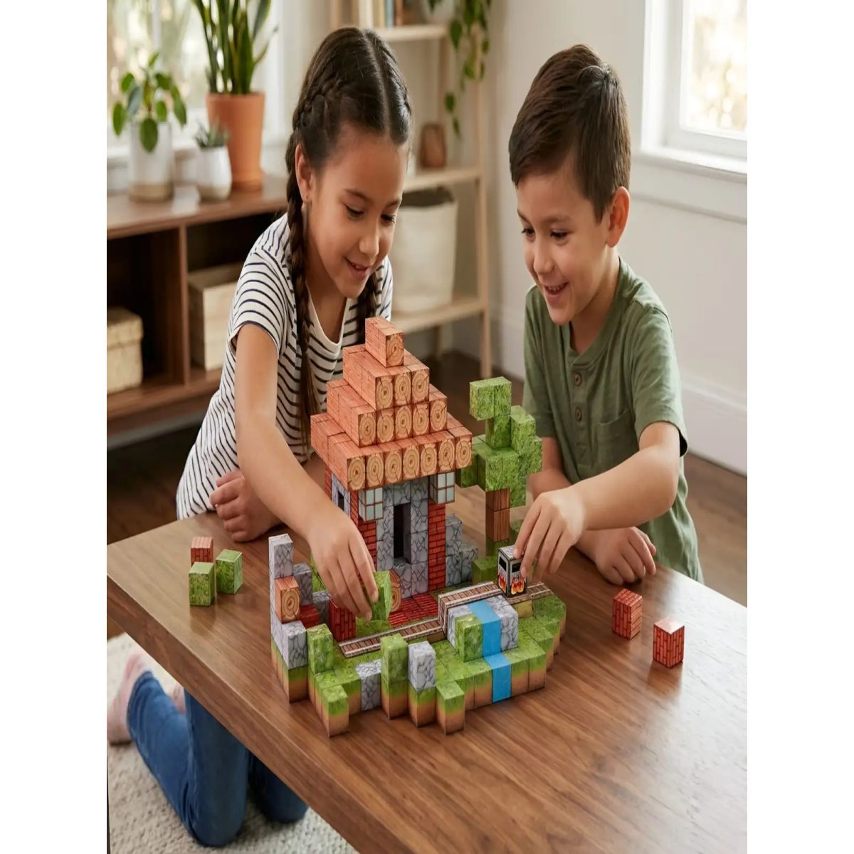 GENERICO - Cubos Magnéticos de Construcción 312 Piezas