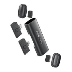 SARAMONIC - Micrófono Doble Air SE-02 Wireless USB-C Lightning