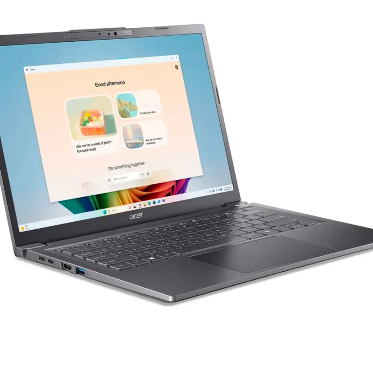 ACER - Notebook Acer Aspire 14" Touchscreen AI Copilot+ PC, Ultra 5 226V 16GB RAM ,1TB SSD Wind 11 Gray