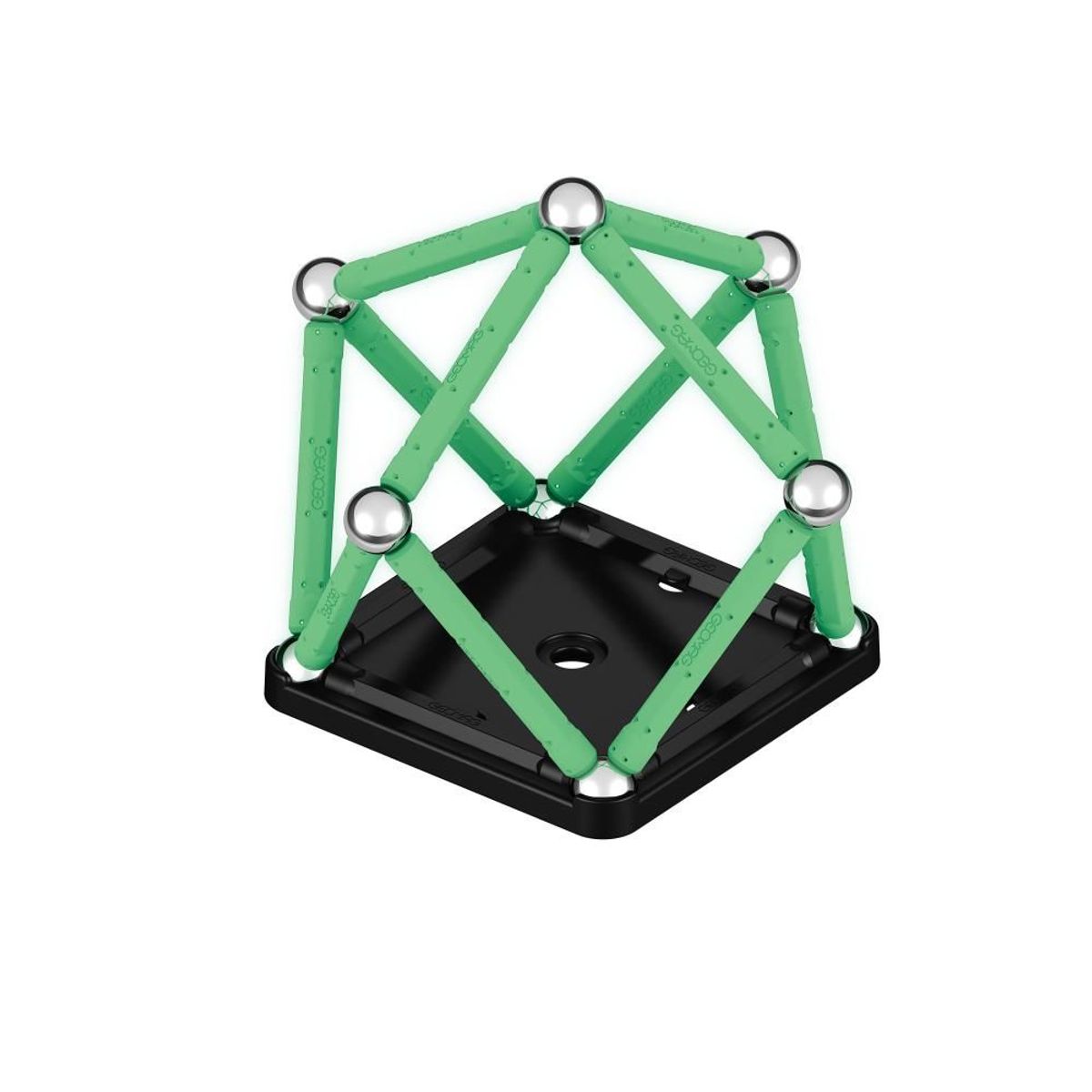 GEOMAG - Juego de Creacion Magnético Glow 25 piezas