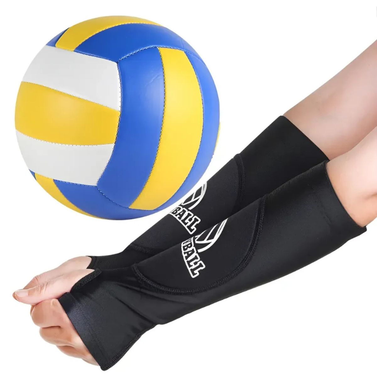 GENERICO - Mangas Protectoras de Brazo Para Voleibol, alta Calidad 1 par
