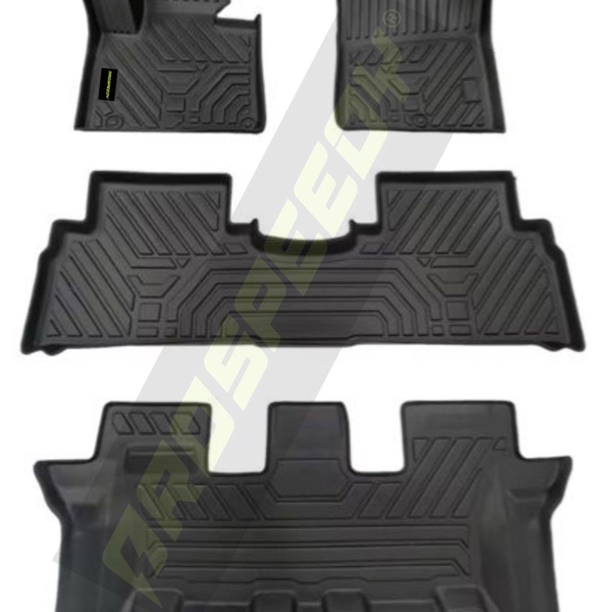 GENERICO - PISOS CALCE PERFECTO PROSPEEDY HYUNDAI SANTA FE 2013-2020 4PIEZAS