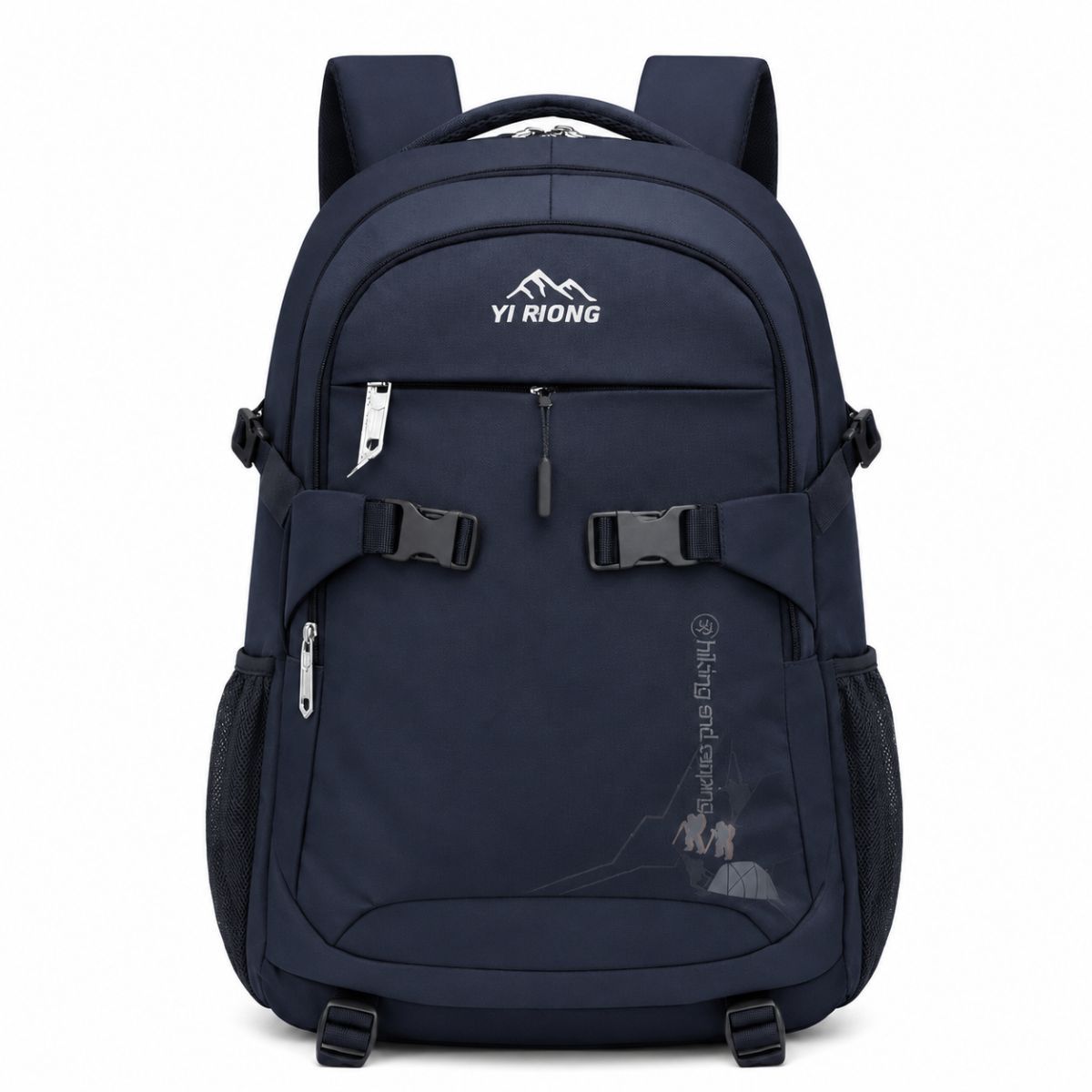 GENERICO - Mochila Outdoor 55L Impermeable Viaje Trekking Urbana Azul