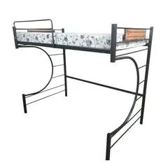 RECUTEX - CAMA ALTA METAL LUNA+COLCHON ESPUMA D18X12CM 1.5PZA