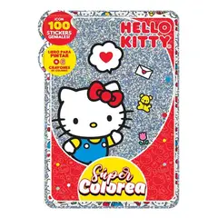 VERTICE - Libro Super Colorea Hello Kitty -VERTICE