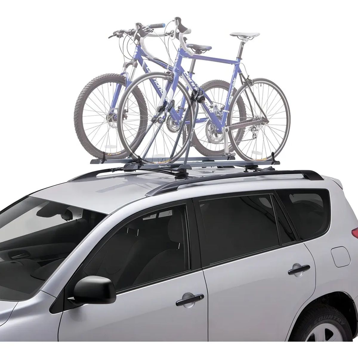 SPORTRACK - Portabicicletas Enganche Sportrack Acero Negro 1 Bicicleta SR4883