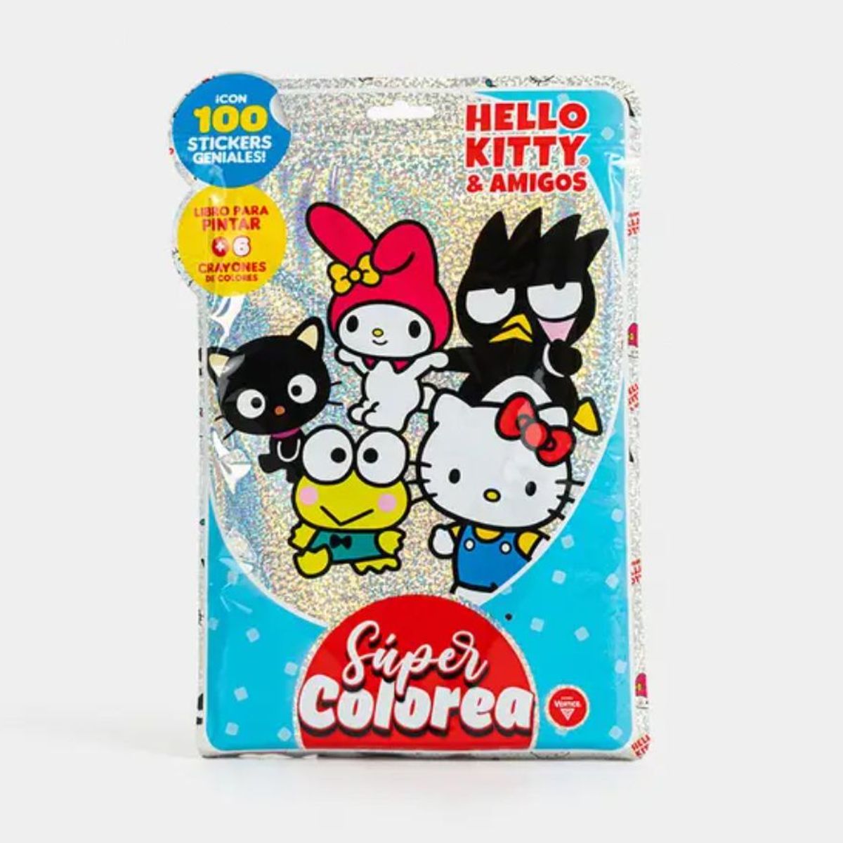 VERTICE - Libro Super Colorea Hello Kitty Y  Friends -VERTICE