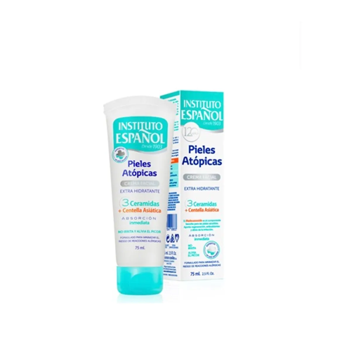 INSTITUTO ESPANOL - CREMA FACIAL DE PIEL ATOPICAS 75 ML