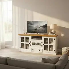 MGR MUEBLES - RACK TV PUERTA DE CRUZ