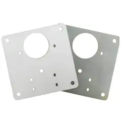 OEM - Par de placas reparacion bisagra puerta armario mueble 2 piezas