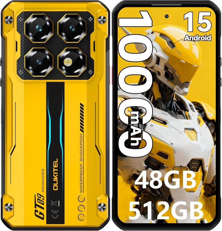 WP60 5G Celular 48GB+512GB 108MP Android15 Smartphone