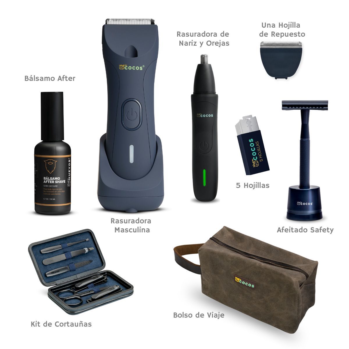 MYCOCOS - The Crack Pack Mycocos® 4.0 Rasuradora Inalámbrica Usb