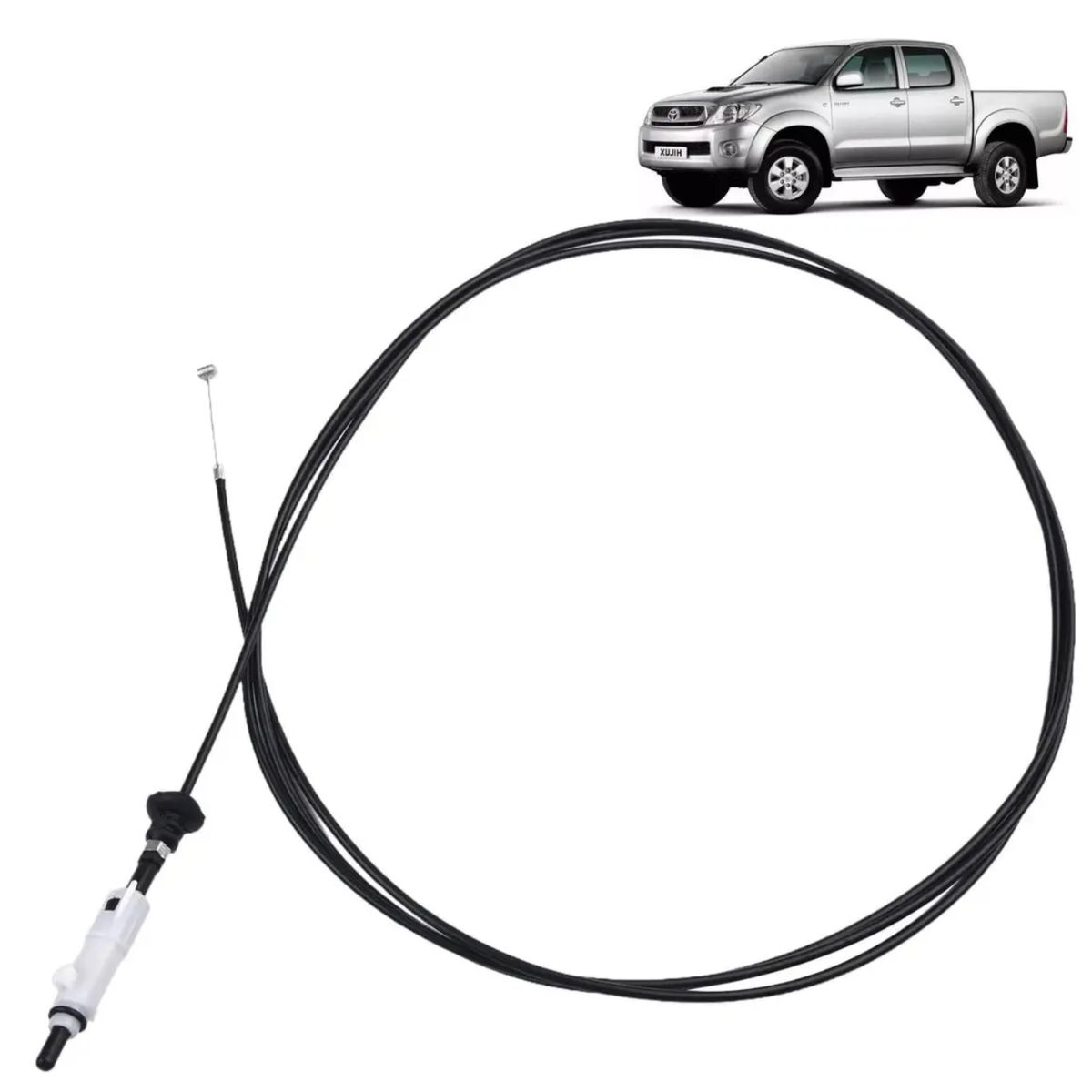GENERICO - Piola Tapa Combustible Para Toyota Hilux 2005 Al 2021 Cable