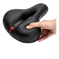 GENERICO - Sillin Para Bicicleta Antiprostatico Con Gel Y Reflectante