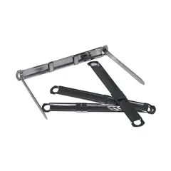 ISOFIT - Caja Fastener Metálico Plateado de 50 Uds