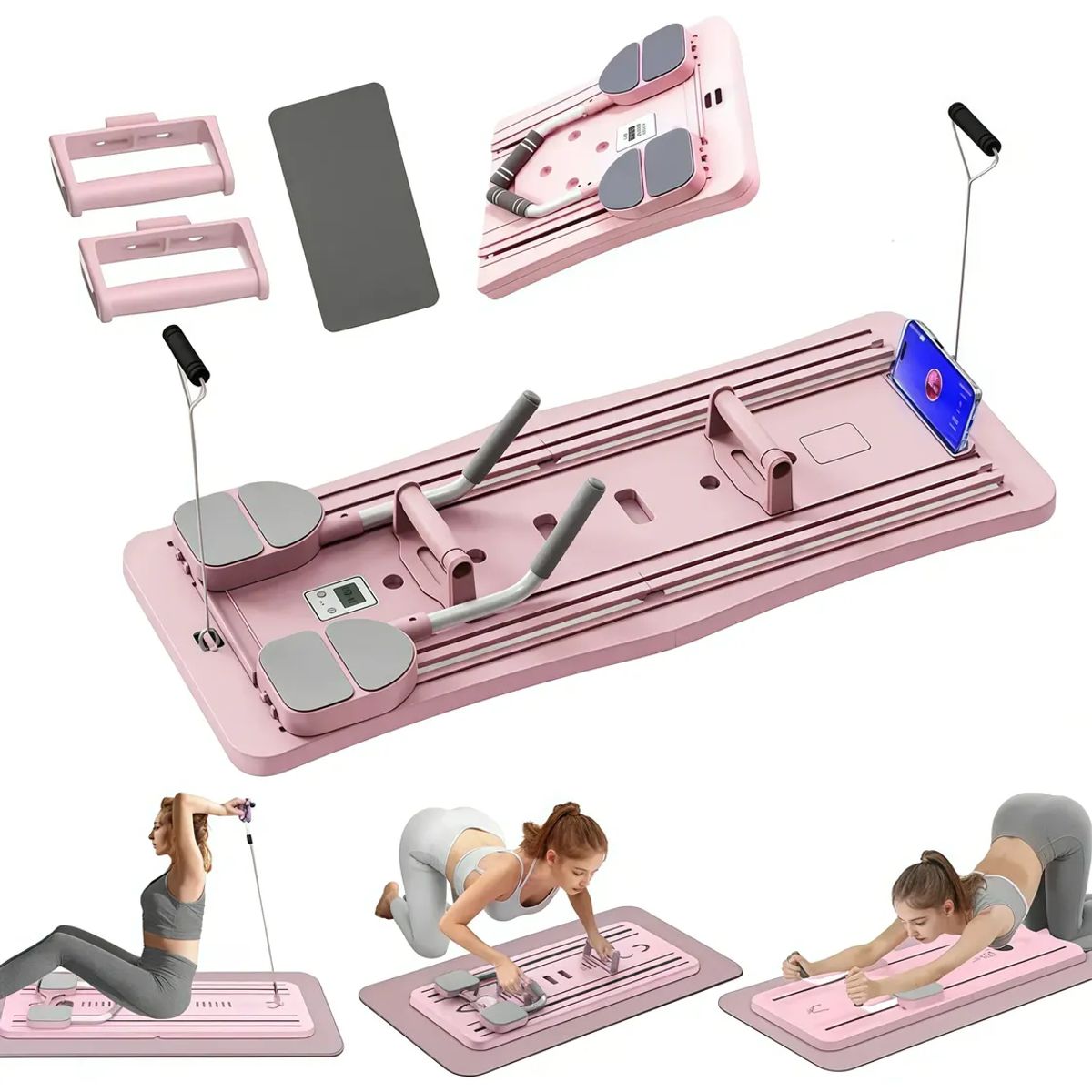 GENERICO - Tabla De Entrenamiento Fitness Multifuncional 6 En 1