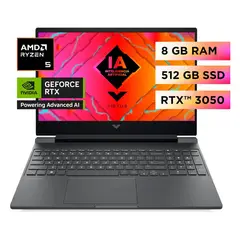 HP - Notebook Gamer Victus 15 Intel i5-13420H RTX 3050 6GB 8GB 512GB SSD 144Hz Win11 Reacondicionado