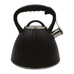 GENERICO - Tetera De Acero Inoxidable Vintage Negra 3lt Negro BELUG