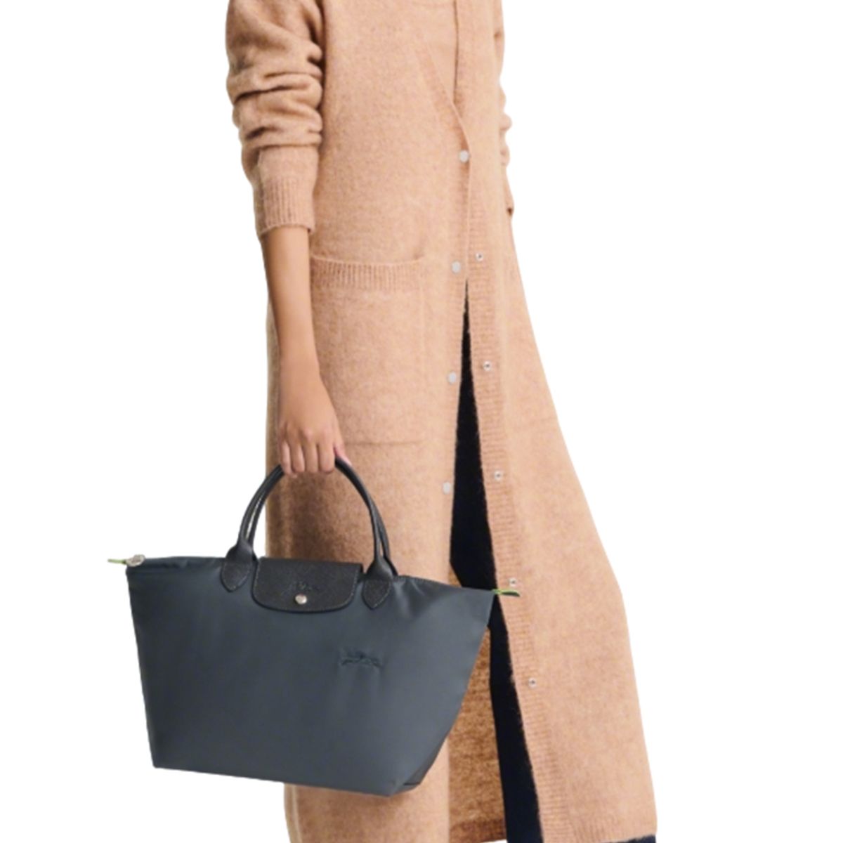 LONGCHAMP - CARTERA MUJER LE PLIAGE GRIS OSCURO