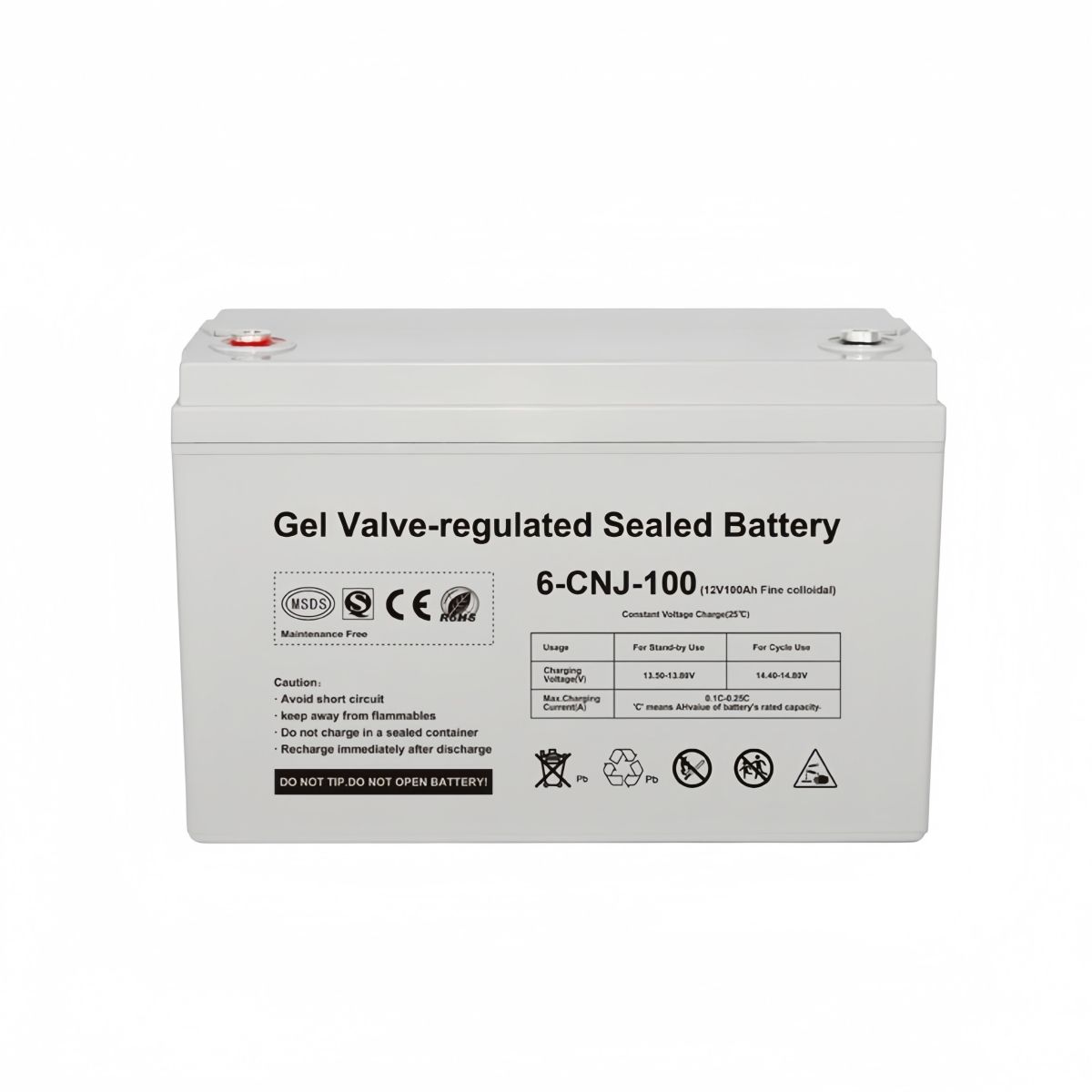 VIDA BUENAS - Bateria Ciclo Profundo 12v 100 Amp Baterias Para Panel Solar