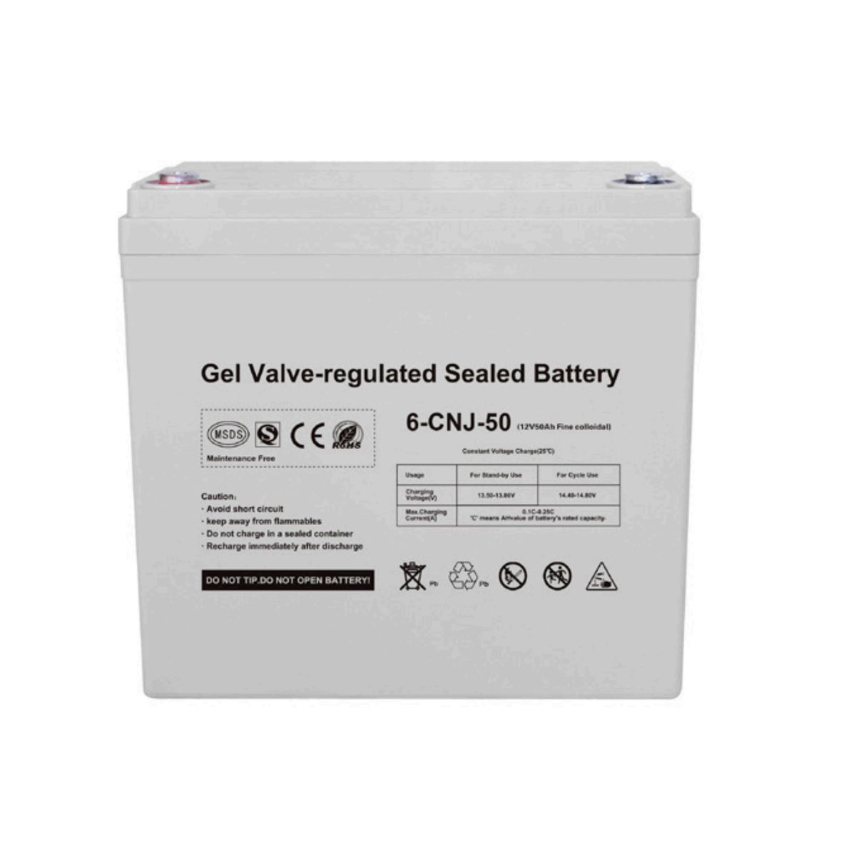 VIDA BUENAS - Bateria Ciclo Profundo 12v 50 Amp Baterias Para Panel Solar