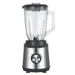 MIDEA - Licuadora de Acero Inoxidable 1.5lt MJ-BL6006W