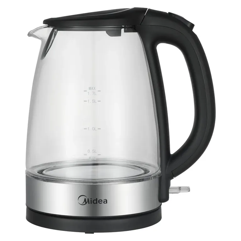 MIDEA Hervidor MK-17G02A 1,7 Litros de Vidrio con Luz LED