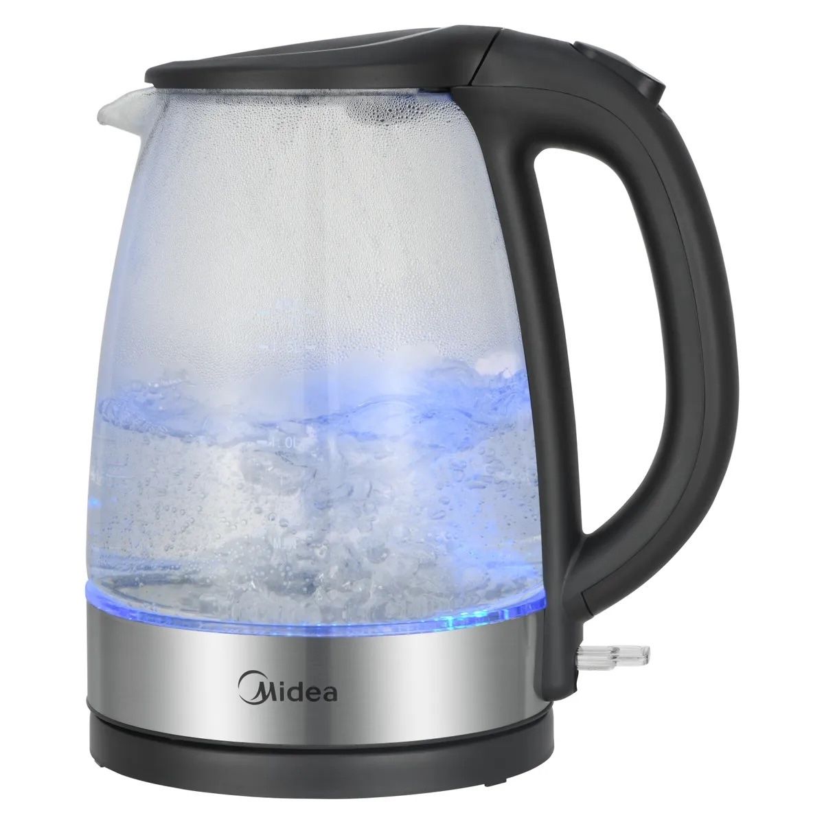 Hervidor Midea MK-17G02A 1,7 Litros de Vidrio con Luz LED, marca MIDEA - Foto 2