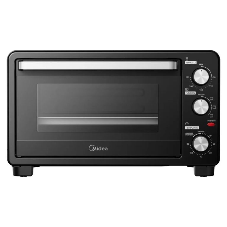 MIDEA Horno Eléctrico MTO-25GBK 25 Litros Negro 1500W