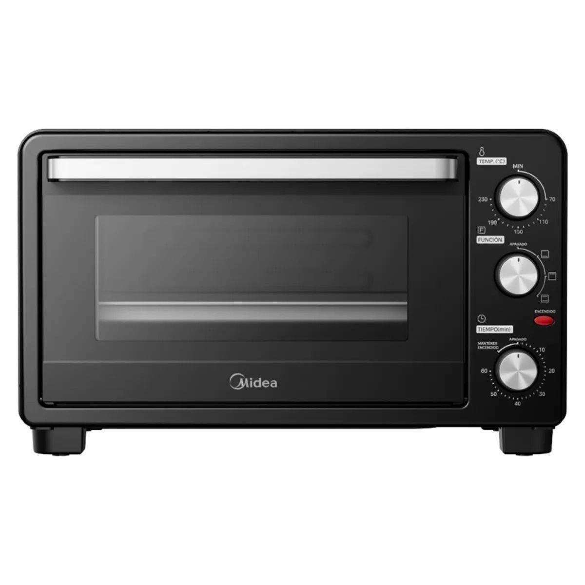MIDEA - Horno Eléctrico Midea MTO-25GBK 25 Litros Negro 1500W