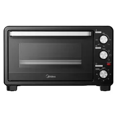 MIDEA - Horno Eléctrico MTO-25GBK 25 Litros Negro 1500W