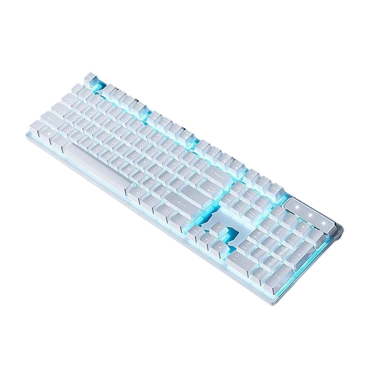 GENERICO - Teclado Mecánico con Cable, Compatible con PC Brown Switch