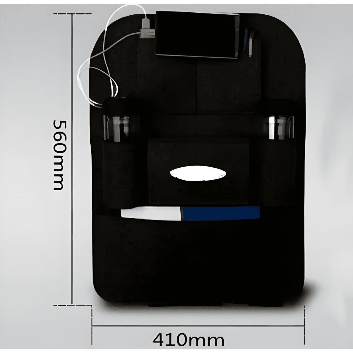 GENERICO - Par De Bolso Organizadores De Asiento Hilux Diesel 4x4