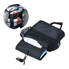 GENERICO - Organizador Par Auto Bolsillo térmico Respaldo Asiento